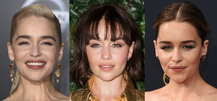 Pentru modelarea fetei, Emilia Clarke foloseste fard de obraz